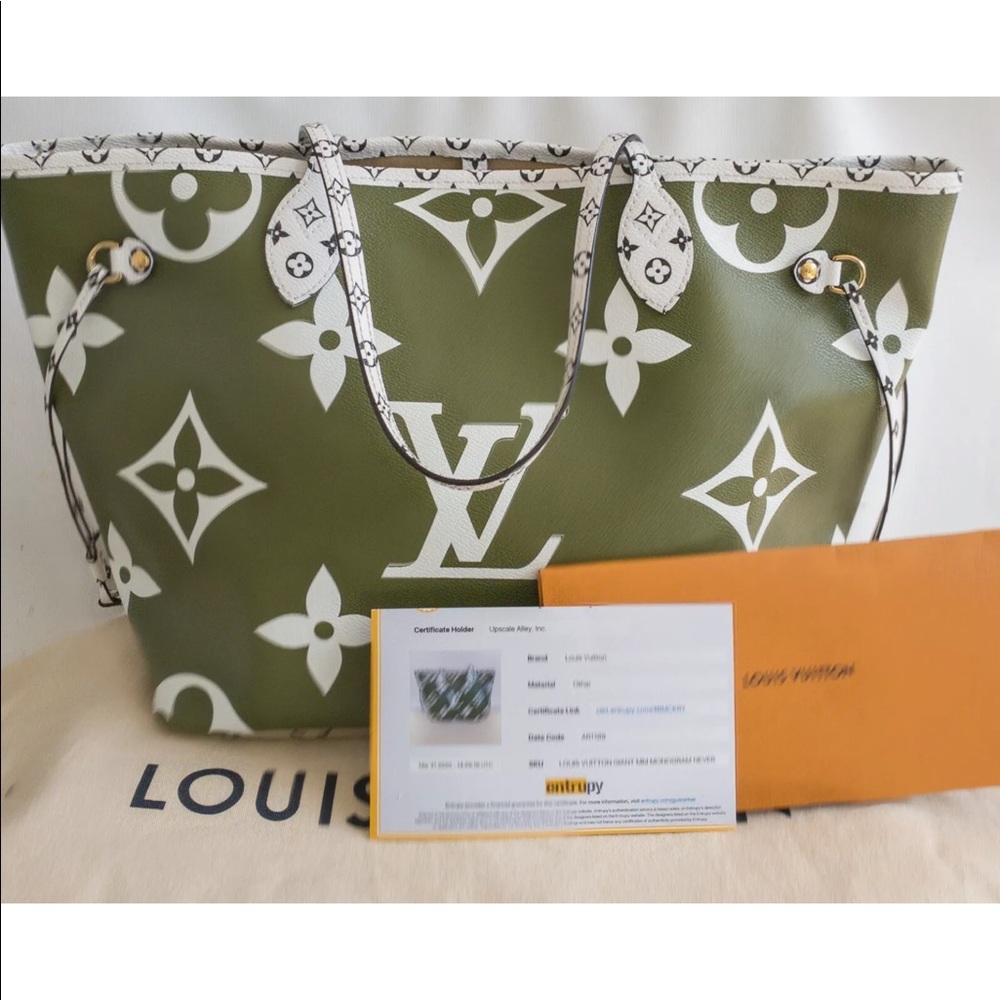 🚫SOLD🚫LOUIS VUITTON MM NEVERFULL ENTRUPY AUTHENTICATED🚫SOLD🚫
